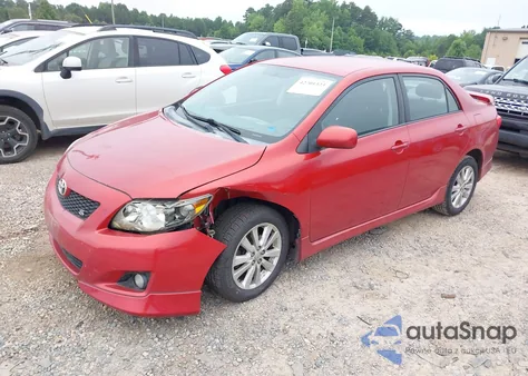 2010 Toyota Corolla S z USA, uszkodzony, nr VIN 1NXBU4EE3AZ291897